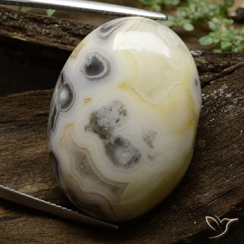 45.18ct Natural Multicolor Jasper, Oval, Opaque