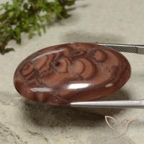 Jasper Gemstone in 32.2 x 21.3 mm Size for Sale, Jasper Stone in Multicolor Color