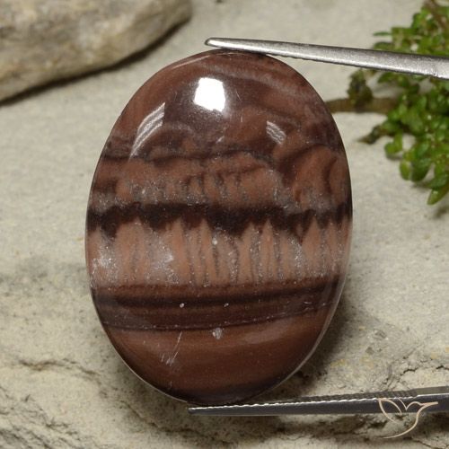25.72ct Natural Multicolor Jasper, Oval, Opaque