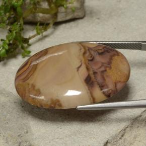 Jasper Gemstone in 30.7 x 22.4 mm Size for Sale, Jasper Stone in Multicolor Color