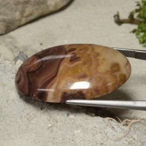 Jasper Gemstone in 33.1 x 23 mm Size for Sale, Jasper Stone in Multicolor Color
