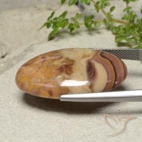 Jasper Gemstone in 30 x 19.5 mm Size for Sale, Jasper Stone in Multicolor Color