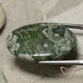 Jasper Gemstone in 34.2 x 23.1 mm Size for Sale, Jasper Stone in Multicolor Color