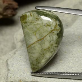 9.4ct Half Heart Cabochon Multicolor Jasper for sale thumb image of 9.4ct Half Heart Cabochon Multicolor Jasper (ID: 481481)