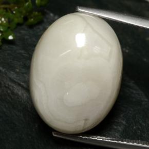 18.01 ct Multicolor Jasper Gemstone, Jasper Gem in Oval Cabochon Shape for Sale.