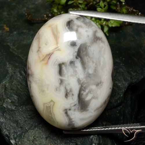 46.92ct Natural Multicolor Jasper, Oval, Opaque