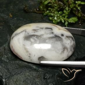 Jasper Gemstone in 30 x 22 mm (calibrated) Size for Sale, Jasper Stone in Multicolor Color