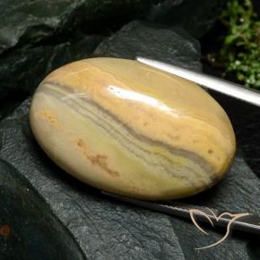 59.19 ct Multicolor Jasper Stone, Natural Jasper in Oval Cabochon Shape for Sale