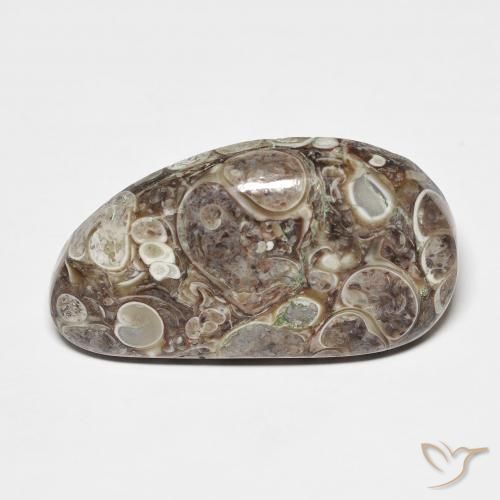 20.68ct Natural Multicolor Jasper, Fancy, Opaque