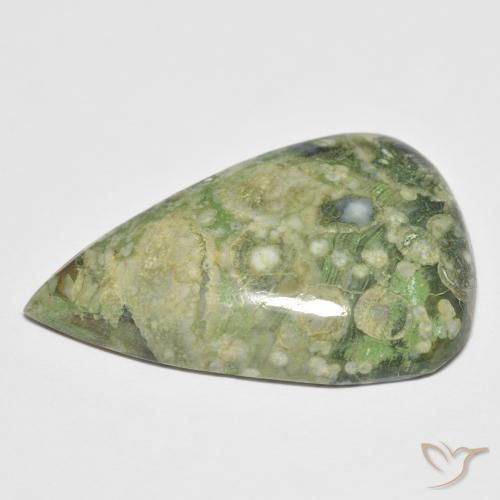 Jasper Gemstone in 26.3 x 17.8 mm Size for Sale, Jasper Stone in Multicolor Color