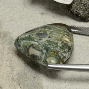 Jasper Gemstone in 28.9 x 22.7 mm Size for Sale, Jasper Stone in Multicolor Color