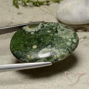 Jasper Gemstone in 29.8 x 23.7 mm Size for Sale, Jasper Stone in Multicolor Color