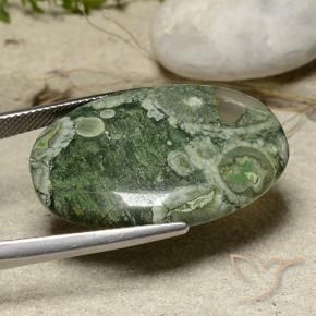 Jasper Gemstone in 29.9 x 20.6 mm Size for Sale, Jasper Stone in Multicolor Color