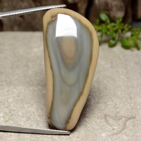 Jasper Gemstone in 37.3 x 17.1 mm Size for Sale, Jasper Stone in Multicolor Color
