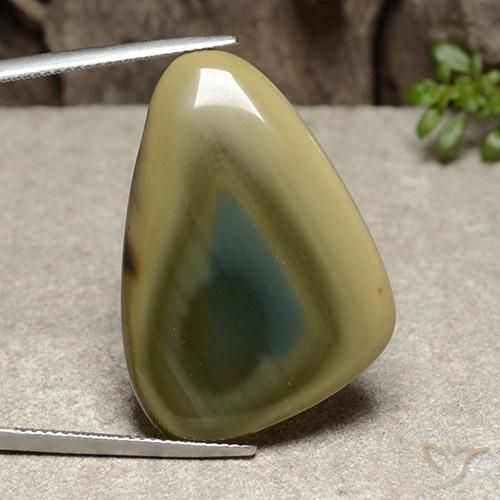 27.27ct Natural Multicolor Jasper, Fancy, Opaque