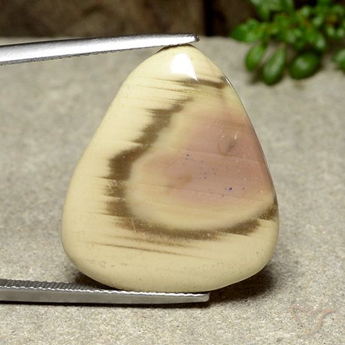 47X19X5 mm AB-3261 Terrific Top Grade Quality 100% Natural Coconut Jasper Fancy Shape Cabochon Loose Gemstone For Making Jewelry 39 Ct