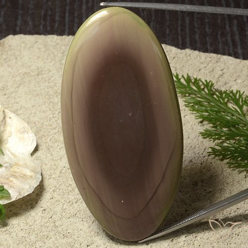 91.61ct Natural Multicolor Jasper, Oval, Opaque