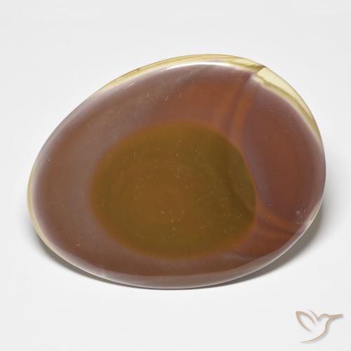 109.78ct Natural Multicolor Jasper, Oval, Opaque