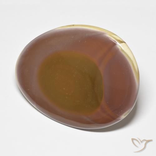 109.78 ct Multicolor Jasper Stone, Natural Jasper in Oval Cabochon Shape for Sale