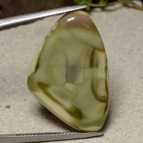 Многоцветный Яшма Камень - 17.9ct Форма Акулий Плавник огранка Кабошон (ID: 486609)