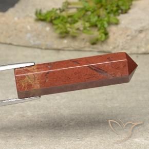 27.33 ct Multicolor Jasper Stone, Natural Jasper in Pencil Cut Shape for Sale