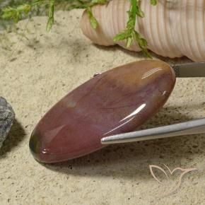 Jasper Gemstone in 38.9 x 22.8 mm Size for Sale, Jasper Stone in Multicolor Color