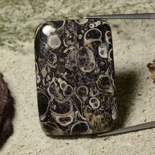 36.39ct Natural Multicolor Jasper, Cushion, Opaque