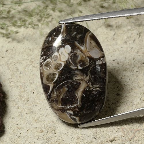 22.52ct Natural Multicolor Jasper, Oval, Opaque