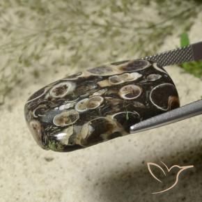 Jasper Gemstone in 29.6 x 21 mm Size for Sale, Jasper Stone in Multicolor Color