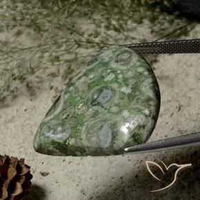 Jasper Gemstone in 30.4 x 27.4 mm Size for Sale, Jasper Stone in Multicolor Color