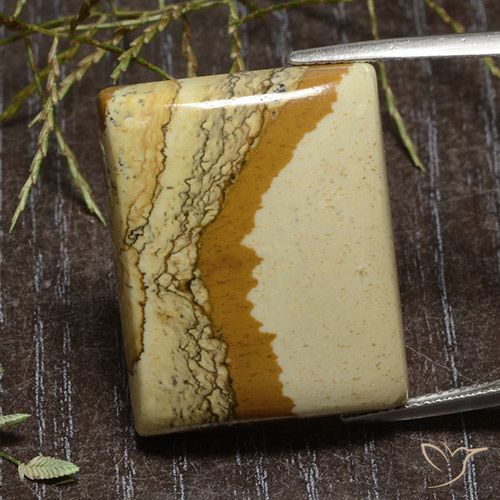 39.59ct Natural Multicolor Jasper, Baguette, Opaque