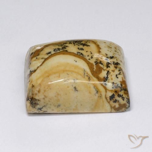 Jasper Gemstone in 16.6 x 12.8 mm Size for Sale, Jasper Stone in Multicolor Color