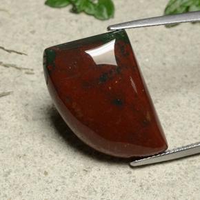 20.15 ct Multicolor Jasper Gemstone, Jasper Gem in Shark Fin Cabochon Shape for Sale.
