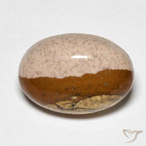 13.04 ct Oval Jasper, 18.5 x 13.1 mm From Indonesia, Photo A
