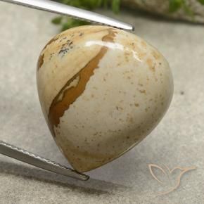 Jasper Gemstone in 20.9 x 19.5 mm Size for Sale, Jasper Stone in Multicolor Color