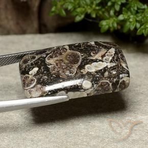 Jasper Gemstone in 28.7 x 18.2 mm Size for Sale, Jasper Stone in Multicolor Color
