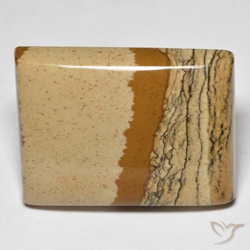 41.84ct Natural Multicolor Jasper, Baguette, Opaque