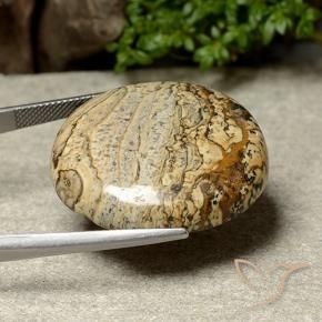 Jasper Gemstone in 29.3 x 27.5 mm Size for Sale, Jasper Stone in Multicolor Color