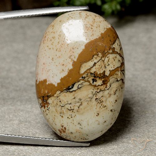 40.14ct Natural Multicolor Jasper, Oval, Opaque