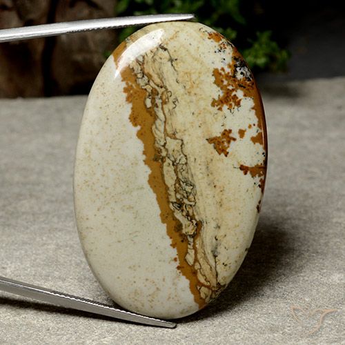 48.47ct Natural Multicolor Jasper, Oval, Opaque
