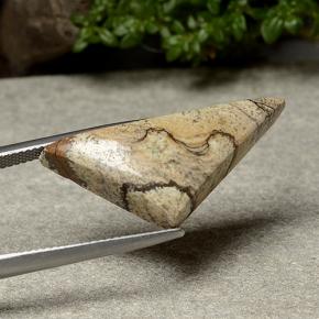 Jasper Gemstone in 31 x 13.9 mm Size for Sale, Jasper Stone in Multicolor Color