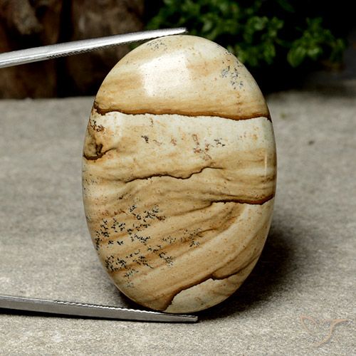 63.80ct Natural Multicolor Jasper, Oval, Opaque