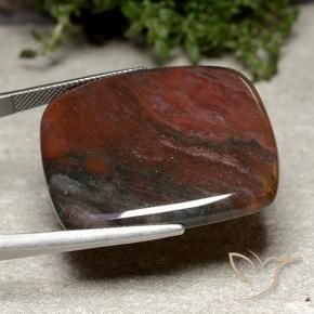 Jasper Gemstone in 33 x 30.7 mm Size for Sale, Jasper Stone in Multicolor Color