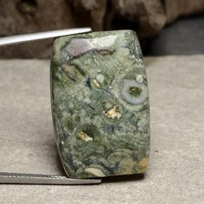 32.5ct Barrel Cabochon Multicolor Jasper for sale thumb image of 32.5ct Barrel Cabochon Multicolor Jasper (ID: 488336)
