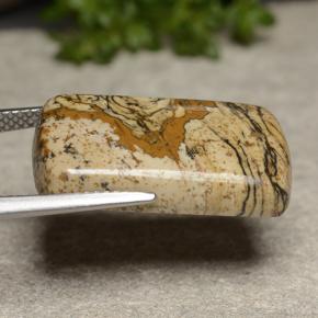 Jasper Gemstone in 22.8 x 12.3 mm Size for Sale, Jasper Stone in Multicolor Color