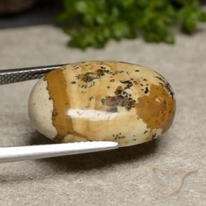 Jasper Gemstone in 20.9 x 14.7 mm Size for Sale, Jasper Stone in Multicolor Color