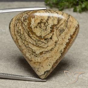 Jasper Gemstone in 31.3 x 31.5 mm Size for Sale, Jasper Stone in Multicolor Color