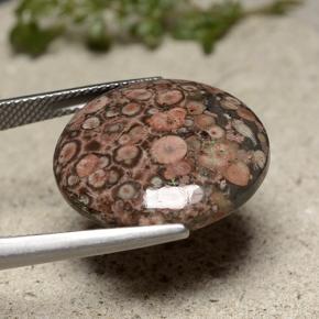 Jasper Gemstone in 20.7 mm Size for Sale, Jasper Stone in Multicolor Color