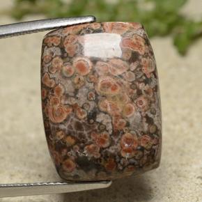 Multicolor Jasper Gem - 14ct Cushion Cabochon (ID: 491643)