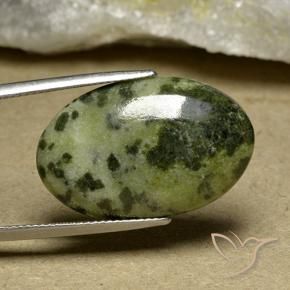 17.99 ct Multicolor Jasper Stone, Natural Jasper in Oval Cabochon Shape for Sale
